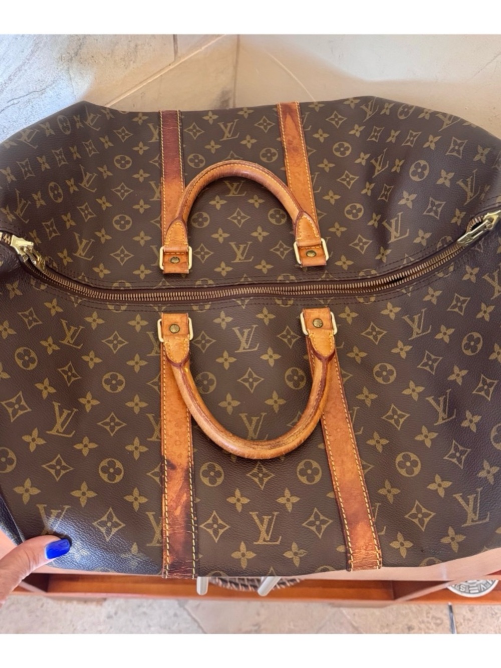 🩷ICONIC🩷LOUIS VUITTON KEEPALL 50 DUFFEL BAG - Picture 9 of 16